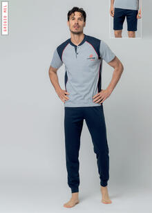 PIGIAMA UOMO 3 PEZZI LOTTO 