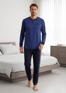 PIGIAMA UOMO INTERLOCK 