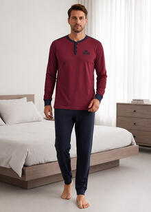 PIGIAMA UOMO INTERLOCK 