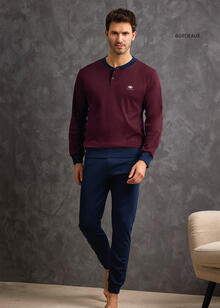 PIGIAMA UOMO INTERLOCK 