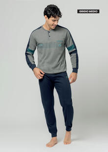 PIGIAMA UOMO INTERLOCK 