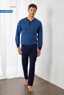 PIGIAMA UOMO LUGO JERSEY CALIBRATO 