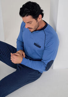 PIGIAMA UOMO LUNGO JERSEY 