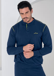 PIGIAMA UOMO LUNGO JERSEY 