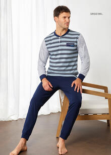 PIGIAMA UOMO LUNGO JERSEY 