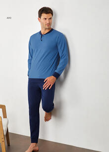 PIGIAMA UOMO LUNGO JERSEY 