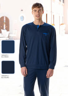 PIGIAMA UOMO LUNGO JERSEY 