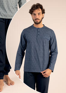 PIGIAMA UOMO LUNGO JERSEY 