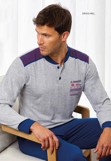 PIGIAMA UOMO LUNGO JERSEY 
