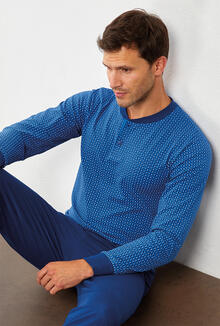 PIGIAMA UOMO LUNGO JERSEY 