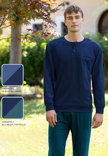 PIGIAMA UOMO LUNGO JERSEY 