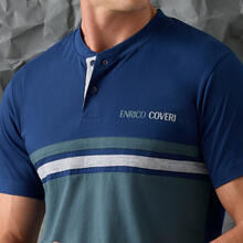 PIGIAMA UOMO MEZZA MANICA PANTALONCINO ENRICO COVERI 