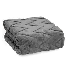 PLAID CM 210X240 SHERPA JAQUARD 