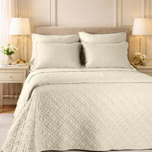 QUILT 2 PIAZZE BORDATO IN RASO CM 260X260 