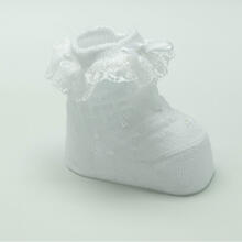 SCARPETTA NEONATA COTONE 