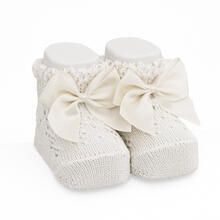 SCARPINA IN COTONE PRIMA NASCITA 