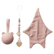 SET REGALO NEONATO CON DOU DOU PORTACIUCCIO E CATENELLA 