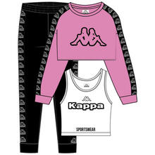 TUTA BIMBA PRIMAVERILE 3 PEZZI CON CANOTTIERA 