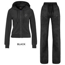 TUTA DONNA CINIGLIA FULL ZIP CAPPUCCIO 