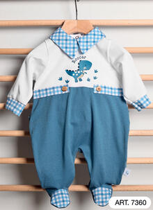 TUTINA NEONATO IN PURO COTONE 