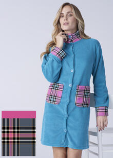 VESTAGLIA DONNA CORAL FULL ZIP 