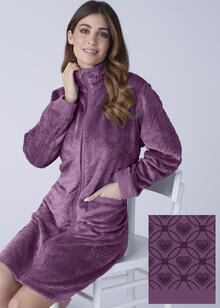 VESTAGLIA DONNA CORAL FULL ZIP 