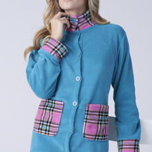 VESTAGLIA DONNA CORAL FULL ZIP 