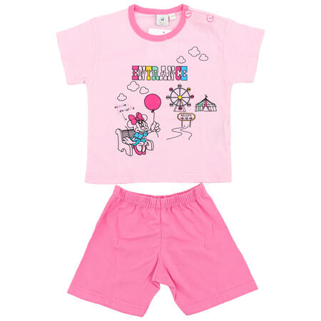 pigiama-corto-neonato-minnie