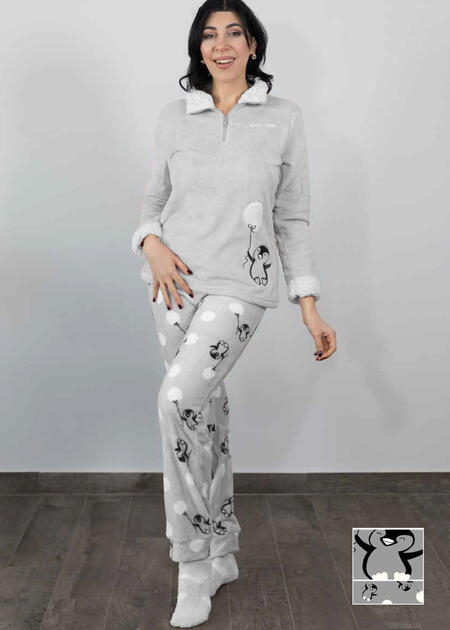 pigiama-donna--coral-mezza-zip