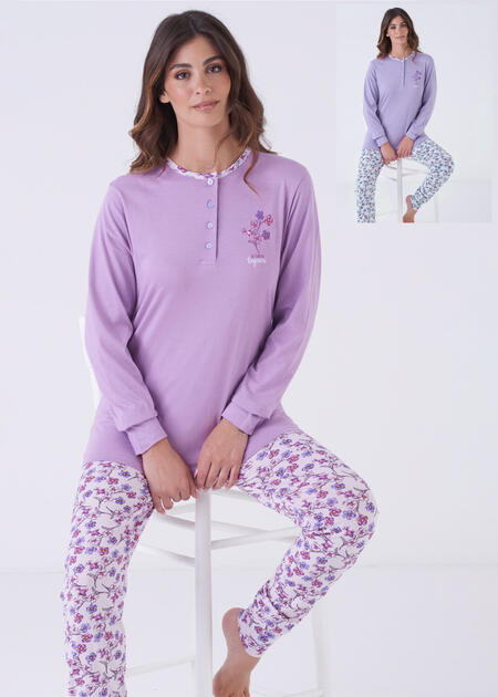 pigiama-donna-lungo-jersey-in-scatola-65726