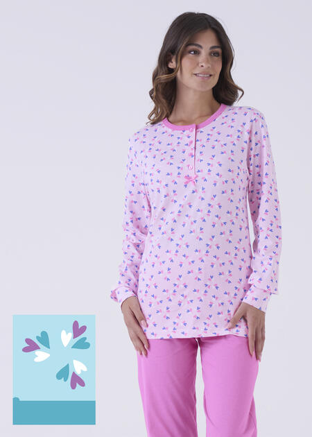 pigiama-donna-lungo-jersey-in-scatola-65713