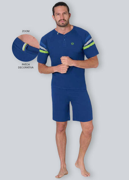 pigiama-uomo-mezza-manica-pantaloncino-66014