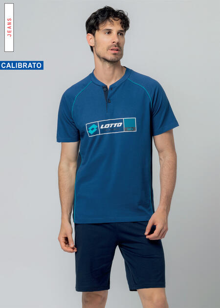 pigiama-uomo-mezza-manica-pantaloncino-calibrato-lotto-66659