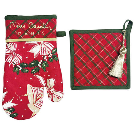 set-guantopresina-natalizi-stampato-cm-18x30-e-cm-18x18
