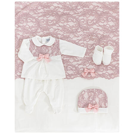 SET CORREDINO PRIMA NASCITA Ingrosso Abbigliamento Biancheria