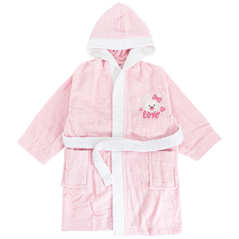 ACCAPPATOIO NEONATO CON MANICHE SPUGNA 330GR  Gruppo Maccarrone Ingrosso Abbilgiamento e Biancheria