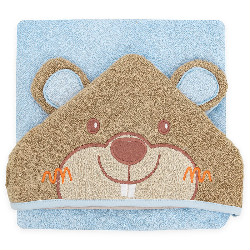 ACCAPPATOIO NEONATO TRIANGOLO DIS. CASTORO  Gruppo Maccarrone Ingrosso Abbilgiamento e Biancheria