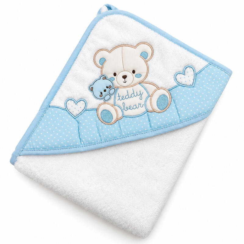 ACCAPPATOIO TRIANGOLO NEONATO 75X75 CM Gruppo Maccarrone Ingrosso Abbilgiamento e Biancheria
