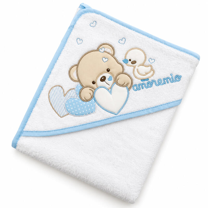 ACCAPPATOIO TRIANGOLO NEONATO 75X75 CM Gruppo Maccarrone Ingrosso Abbilgiamento e Biancheria
