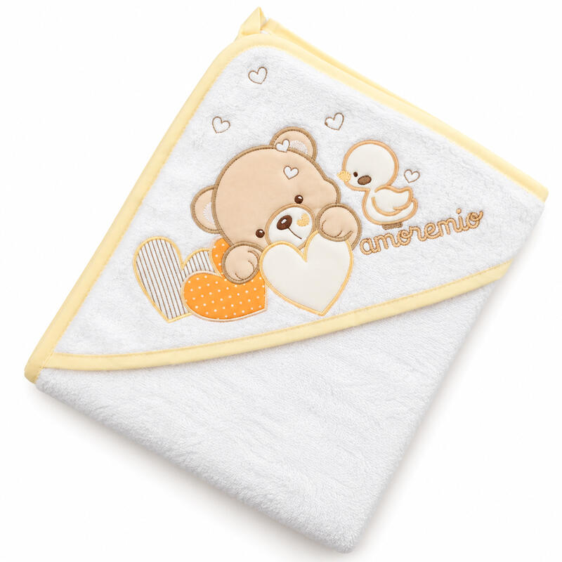 ACCAPPATOIO TRIANGOLO NEONATO 75X75 CM Gruppo Maccarrone Ingrosso Abbilgiamento e Biancheria