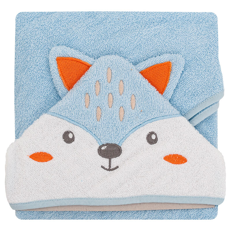 ACCAPPATOIO TRIANGOLO NEONATO IN SPUGNA DIS VOLPE  Gruppo Maccarrone Ingrosso Abbilgiamento e Biancheria