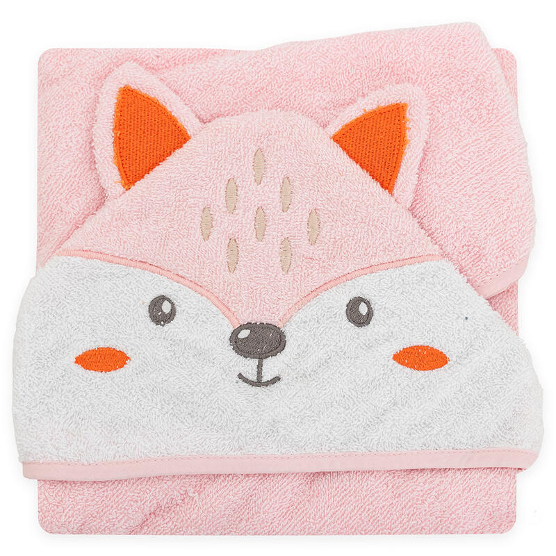 ACCAPPATOIO TRIANGOLO NEONATO IN SPUGNA DIS VOLPE  Gruppo Maccarrone Ingrosso Abbilgiamento e Biancheria