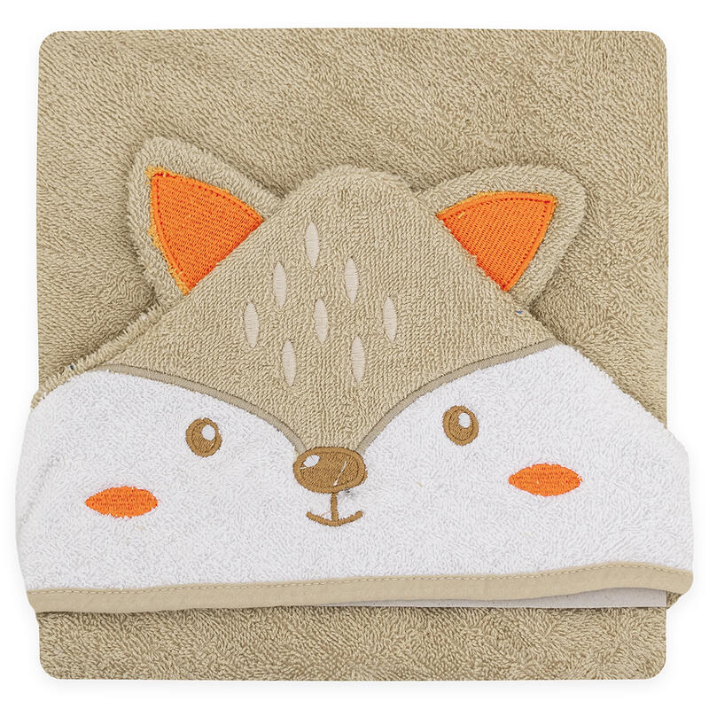 ACCAPPATOIO TRIANGOLO NEONATO IN SPUGNA DIS VOLPE  Gruppo Maccarrone Ingrosso Abbilgiamento e Biancheria