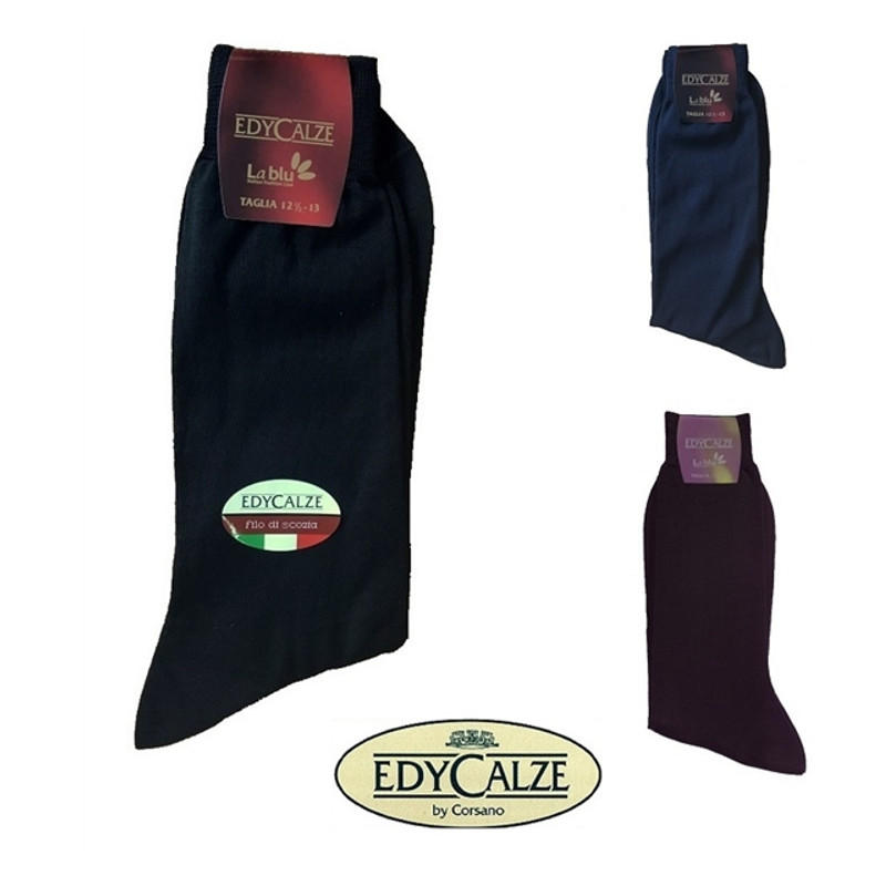 6 Paia Calzini Rasati Corti Da Uomo In Cotone Filo Di Scozia Barocco Leccese 001 - Foto 4