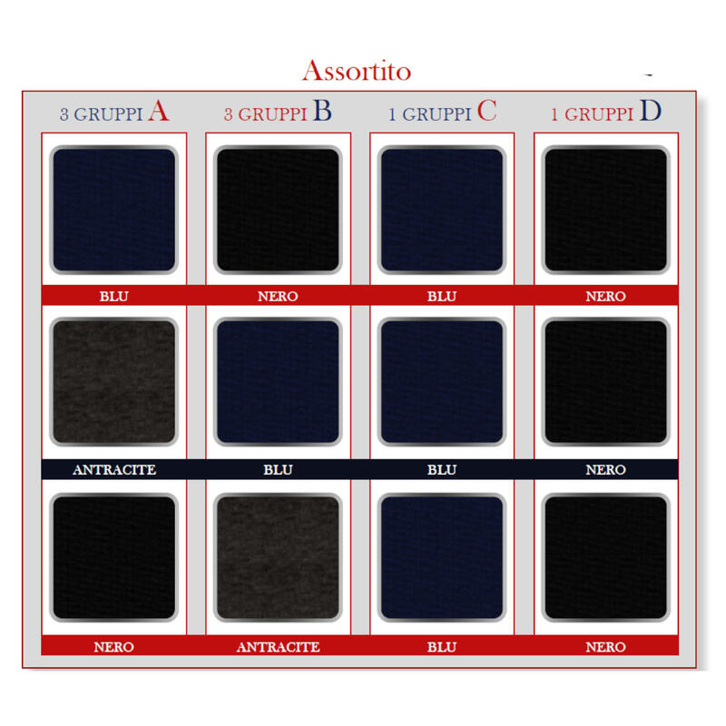 CALZINO UOMO CORTO CALDO COTONE Gruppo Maccarrone Ingrosso Abbilgiamento e Biancheria