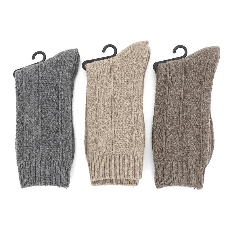 CALZINO CORTO COLORI NATURALI CASHMERE CON FANTASIA GRECA  Gruppo Maccarrone Ingrosso Abbilgiamento e Biancheria