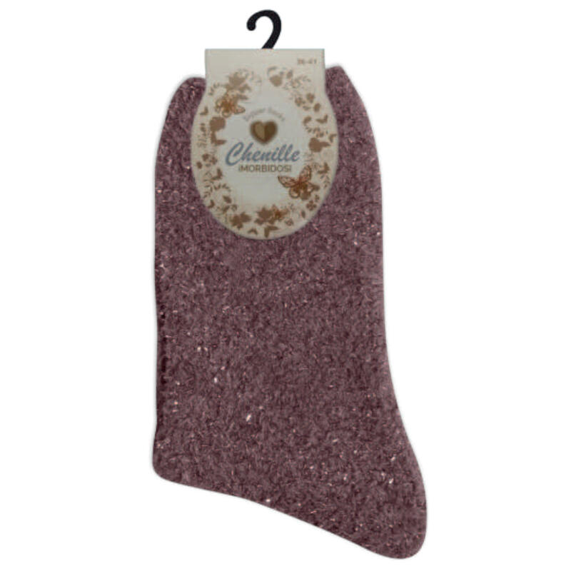 CALZINO DONNA  SOFT IN CINIGLIA LUREX  Gruppo Maccarrone Ingrosso Abbilgiamento e Biancheria