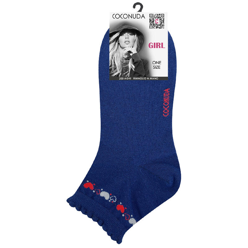 CALZINO DONNA CORTO CALDO COTONE Gruppo Maccarrone Ingrosso Abbilgiamento e Biancheria