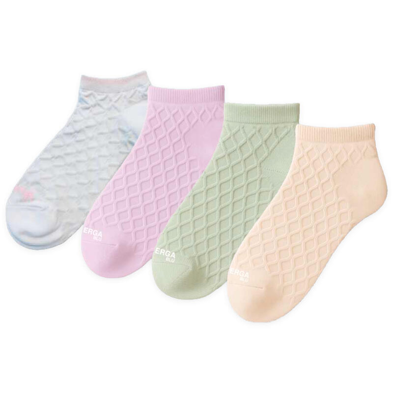 CALZINO DONNA FANTASIA FRESCO COTONE TRECCINA Gruppo Maccarrone Ingrosso Abbilgiamento e Biancheria