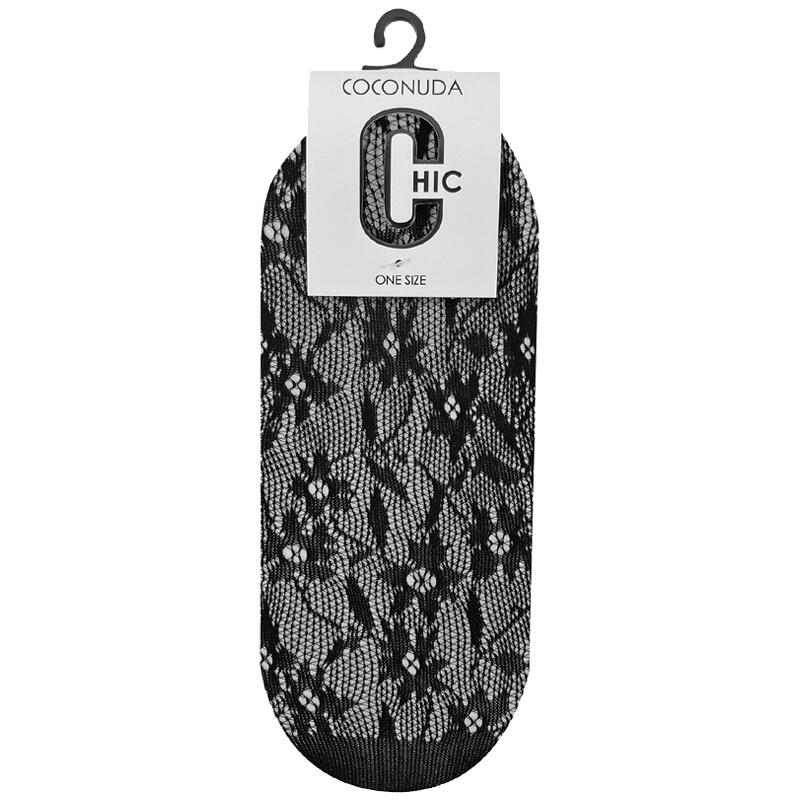 CALZINO DONNA RETE TEMA PIZZO Gruppo Maccarrone Ingrosso Abbilgiamento e Biancheria